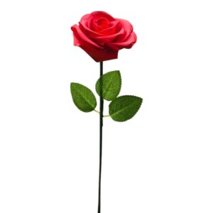 Flor Eterna con Hojas - Paquete x12 unidades